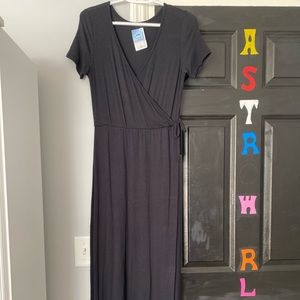 black long dress